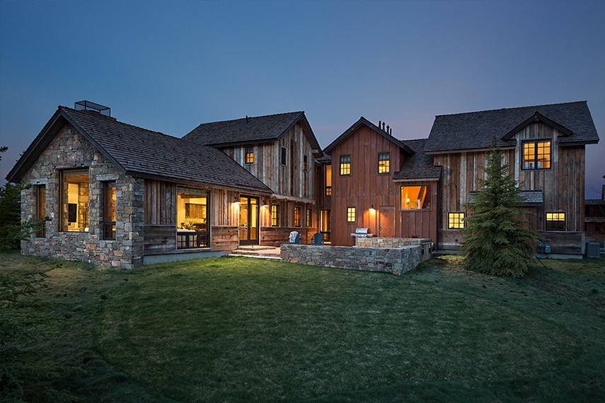 Exterior - Four Pines 05 - Teton Village, WY - Luxury Villa Rental
