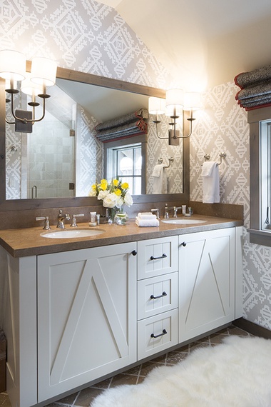 Guest Bedroom 2 Bathroom  - Fish Creek Lodge 04 - Teton Village, WY - Luxury Villa Rental