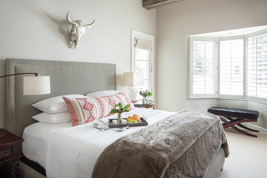 Primary Bedroom - Pines Garden Home 4140 - Jackson Hole Luxury Villa Rental