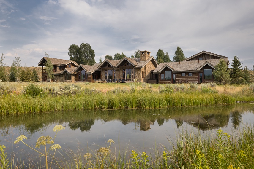 Back Exterior - Northern Exposure - Jackson, WY - Luxury Villa Rental