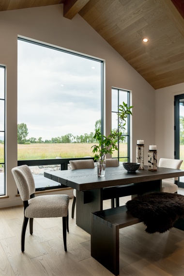Dining - Oatgrass Escape - Jackson, WY - Luxury Villa Rental