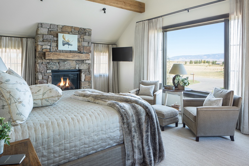 Primary Bedroom - Lodge at Shooting Star 01 - Teton Village, WY - Luxury Villa Rental