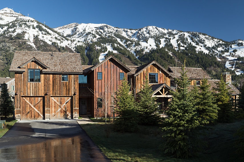 Exterior - Four Pines 05 - Teton Village, WY - Luxury Villa Rental