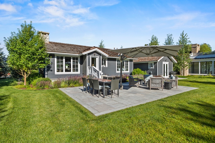 Patio - Bluebell Cottage - Jackson, WY - Luxury Villa Rental