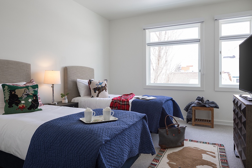 Guest Bedroom -  Pied a Terre on Pearl - Downtown Jackson Luxury Villa Rental