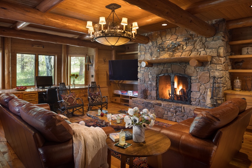 Study - Home on the Range - Jackson Hole, WY - Luxury Villa Rental