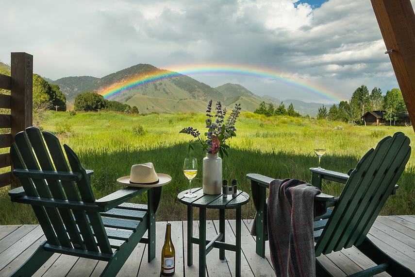 Primary Bedroom View - Munger View - Jackson Hole, WY - Luxury Villa Rental