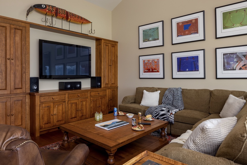 Media Room - Teton Perspective - Jackson, WY - Luxury Villa Rental