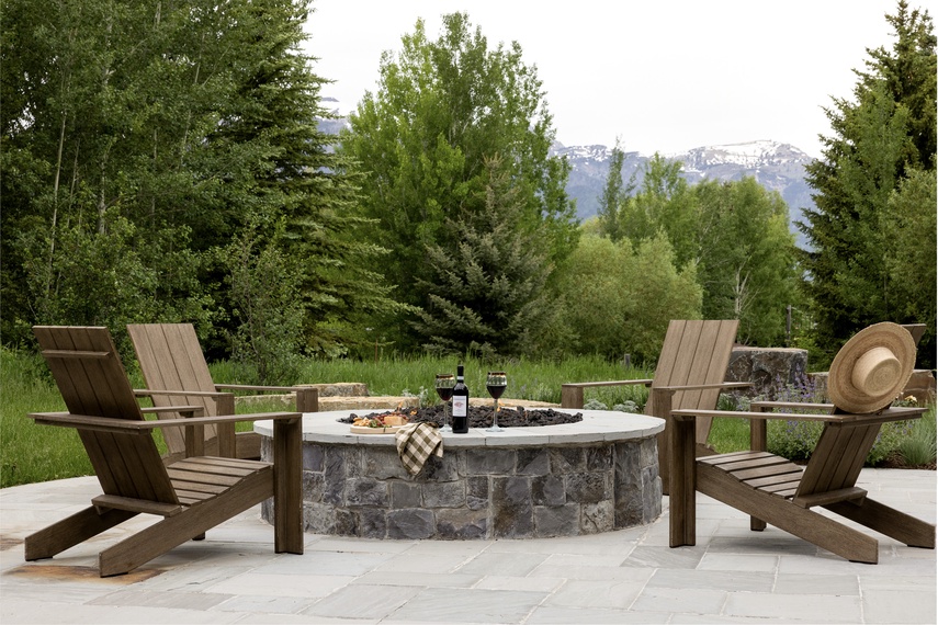 Firepit - Aspen Vista - Jackson, WY - Luxury Villa Rental