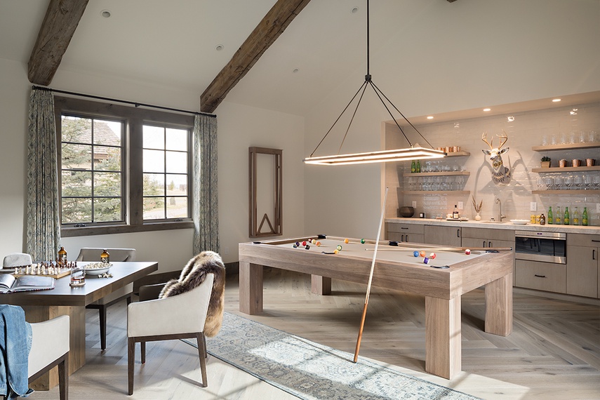 Game Room - Cirque View Homestead - Teton Village, WY - Luxury Villa Rental