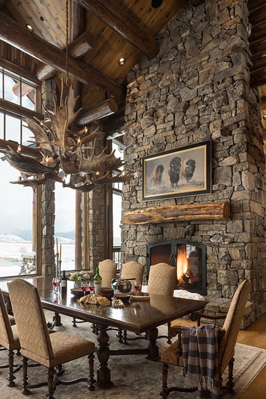 Dining - Phillips Ridge - Jackson, WY - Luxury Villa Rental