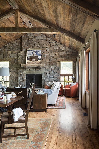 Great Room - Shooting Star Cabin 02 - Teton Village, WY - Luxury Villa Rental