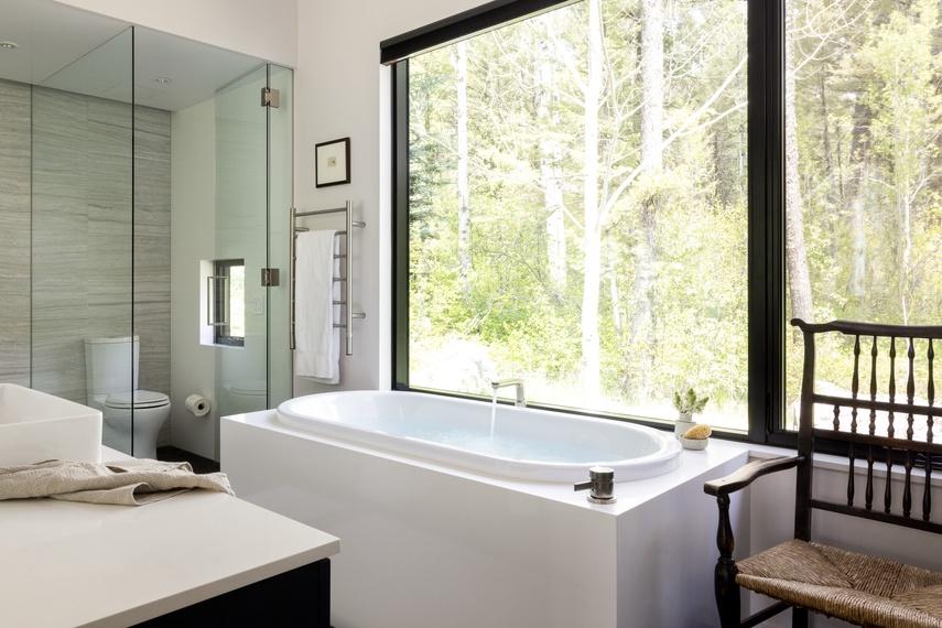 Primary Bathroom - Main House - Fish Creek Compound - Wilson, WY - Luxury Villa Rental