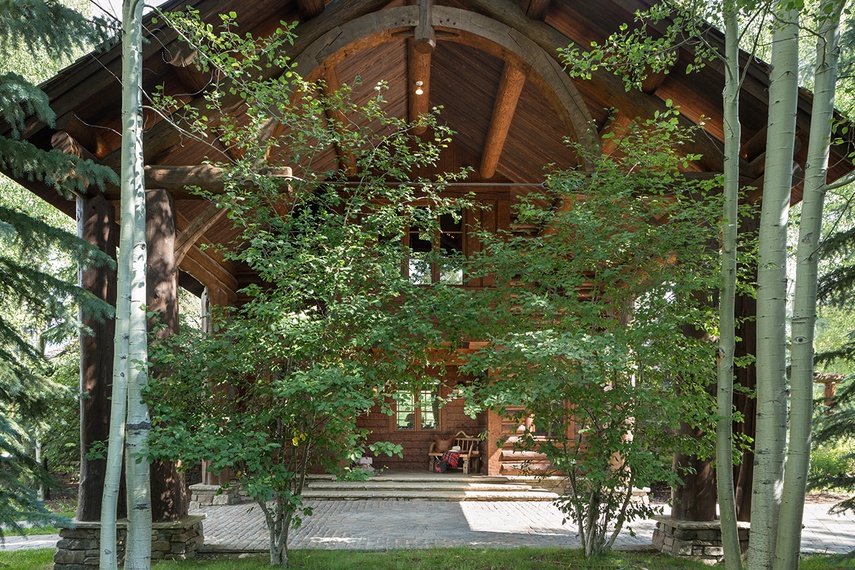 Entry - Grizzly Wulff Lodge - Jackson Hole, WY - Private Luxury Villa Rental