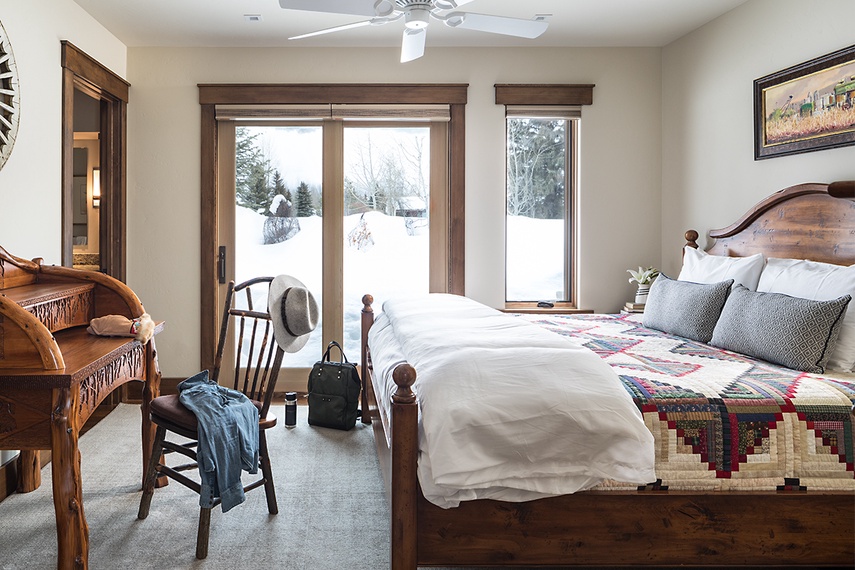 Guest Bedroom 2 - Paintbrush Retreat - Jackson Hole, WY - Luxury Villa Rental