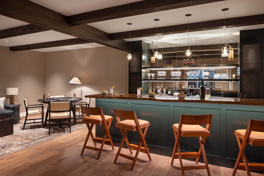 Bar - Northern Hideaway - Jackson, WY - Luxury Villa Rental