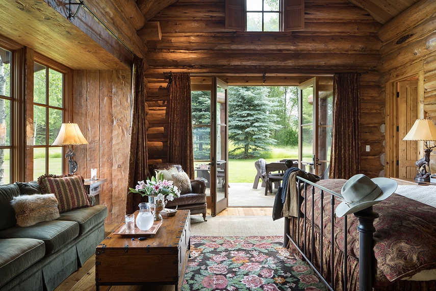 Guest Bedroom 2 - Grizzly Wulff Lodge - Jackson Hole, WY - Private Luxury Villa Rental