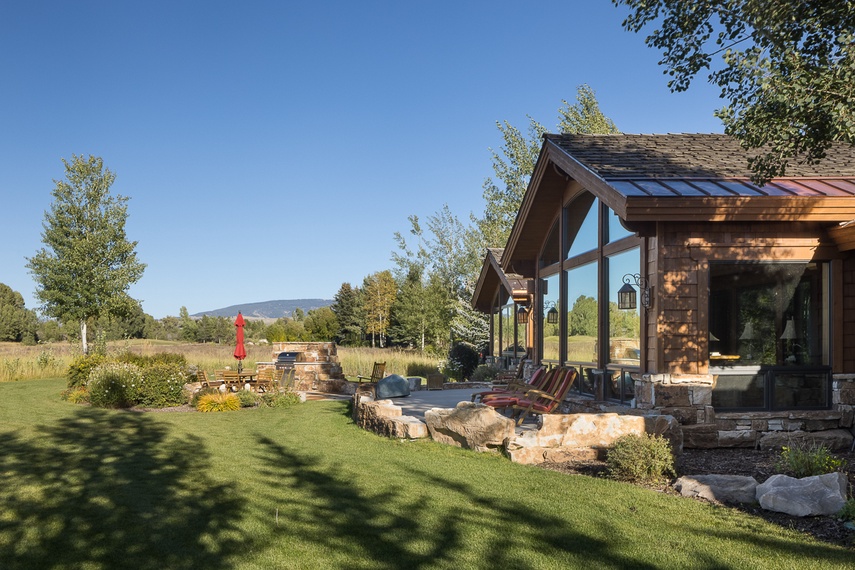 Patio - All Spruced Up - Jackson Hole, WY - Luxury Villa Rental