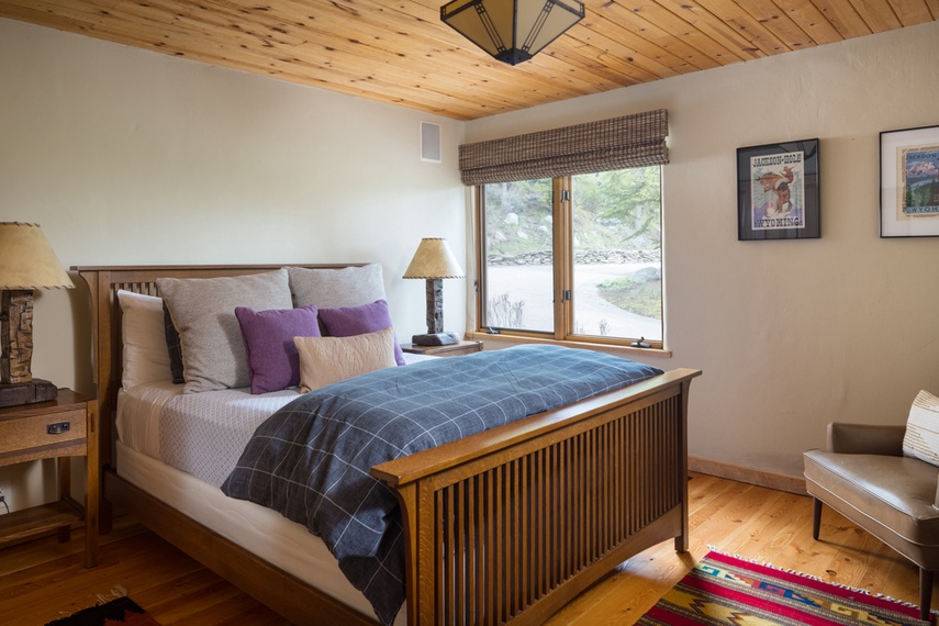 Guest Bedroom 1 - Home on the Range - Jackson Hole, WY - Luxury Villa Rental
