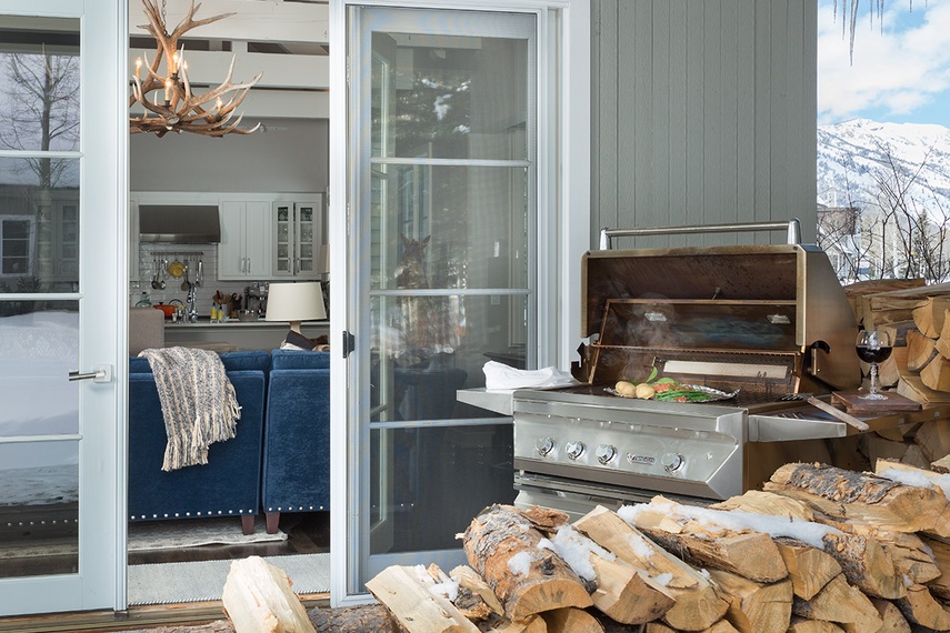 Deck -  Pines Garden Home 4140 - Jackson Hole Luxury Villa Rental