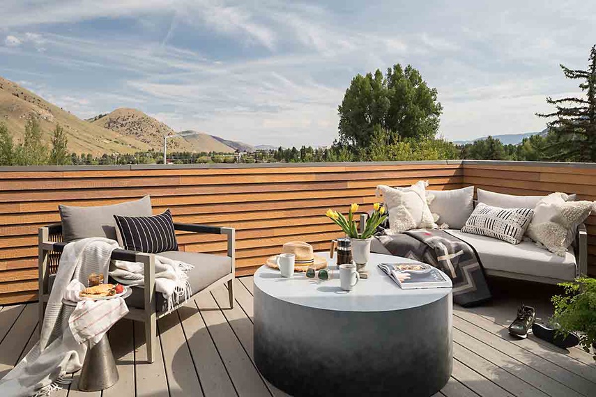 Deck - Jackson View - Jackson Hole, WY - Luxury Villa Rental