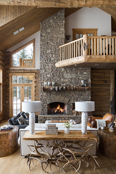 Great Room - Mountain View - Wilson, WY - Luxury Villa Rental