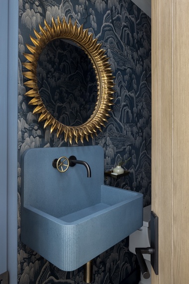 Powder Room - Aspen Vista - Jackson, WY - Luxury Villa Rental