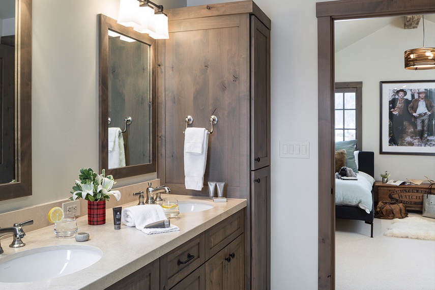 Guest Bathroom - Four Pines 06 - Teton Village, WY - Luxury Villa Rental