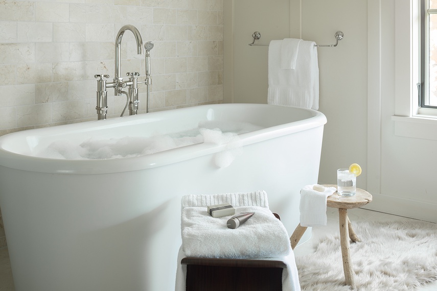 Primary Bathroom - Fish Creek Lodge 11 - Teton Village, WY - Luxury Villa Rental