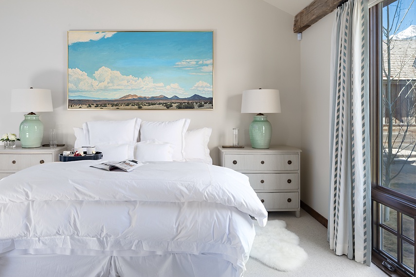 Primary Bedroom - Four Pines 05 - Teton Village, WY - Luxury Villa Rental