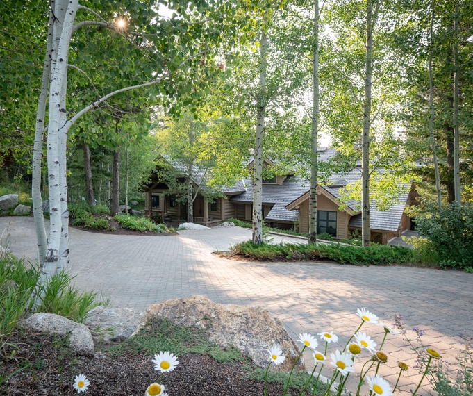 Exterior - Ski In, Tune Out - Teton Village, WY -  Luxury Villa Rental