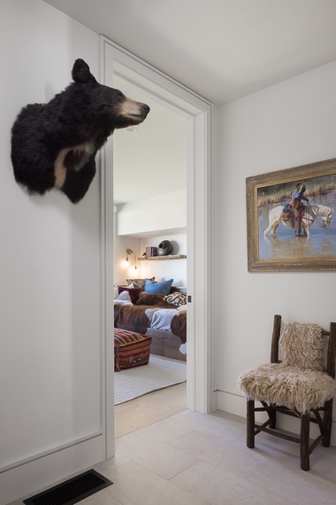 Entry to Guest Bedroom 1 - Hidden Hollow 304 - Jackson, WY - Luxury Villa Rental