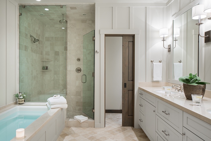 Primary Bathroom - Lodge at Shooting Star 04 - Teton Village, WY - Luxury Villa Rental