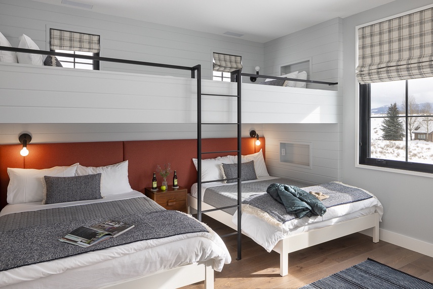 Guest Bedroom 2 - Northern Hideaway - Jackson, WY - Luxury Villa Rental