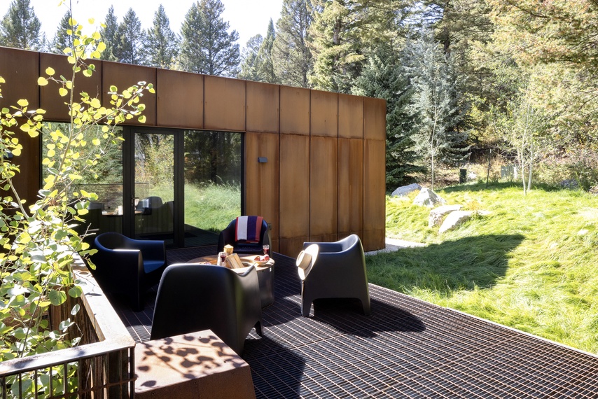 Deck - Caju - Teton Village, WY - Luxury Villa Rental