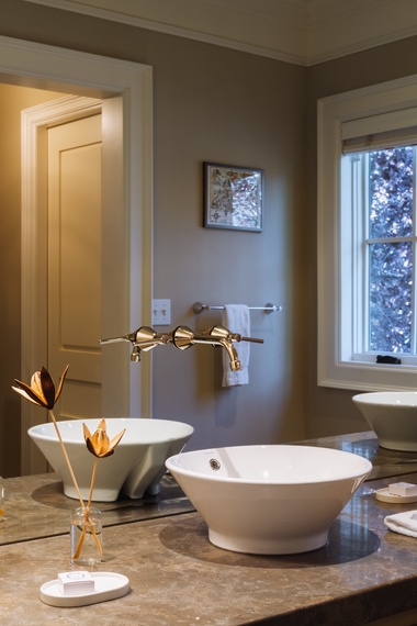 Guest Bathroom 1 - Smoky Hollow - Jackson, WY - Luxury Villa Rental