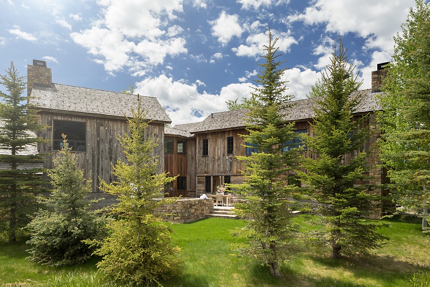 Back Exterior - Shooting Star Cabin 02 - Teton Village, WY - Luxury Villa Rental