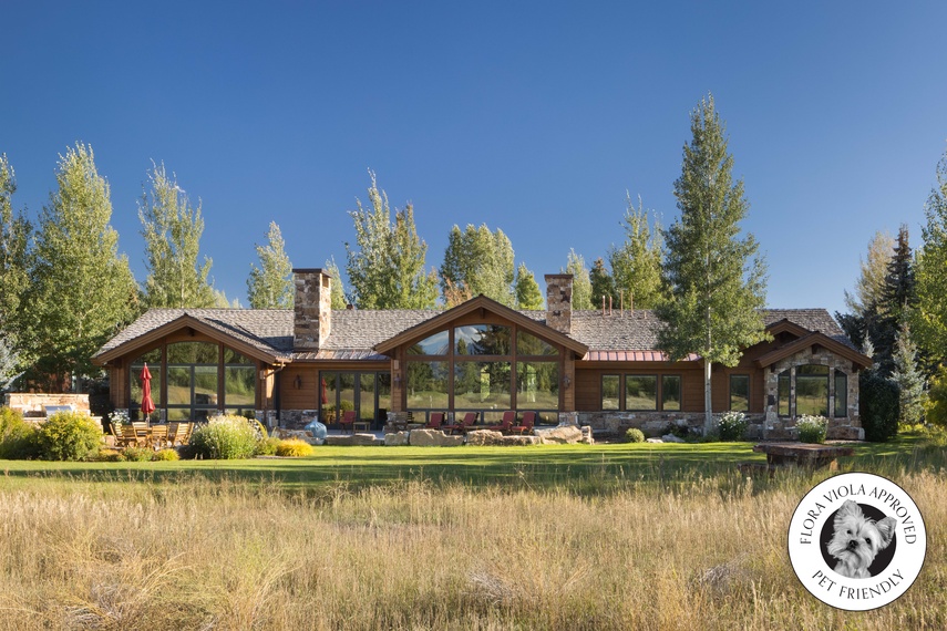 Pets Considered, Flora Viola Approved - All Spruced Up - Jackson Hole, WY - Luxury Villa Rental