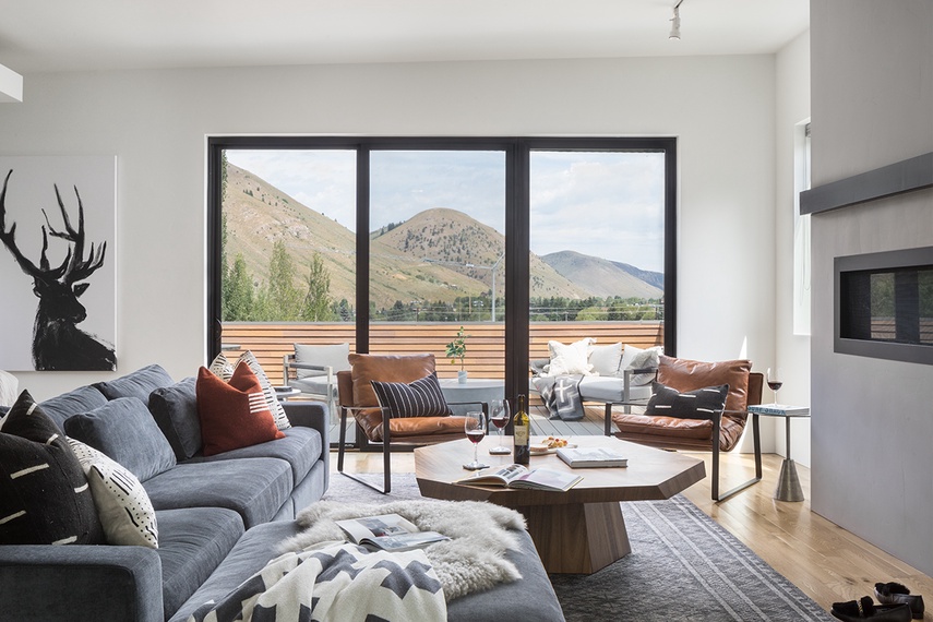 Great Room - Jackson View - Jackson Hole, WY - Luxury Villa Rental