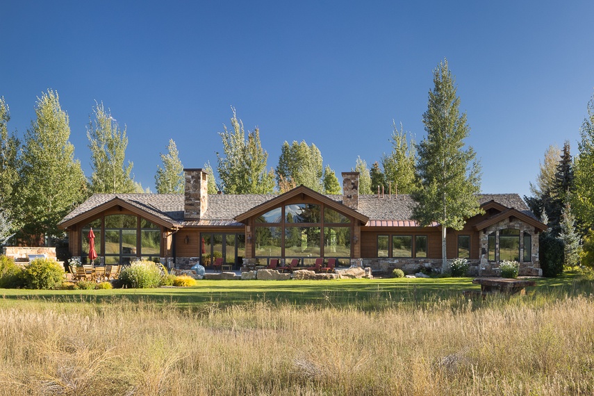 Patio - All Spruced Up - Jackson Hole, WY - Luxury Villa Rental