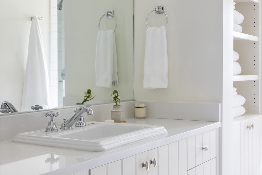 Guest Bathroom  - Retreat on the Creek - Jackson Hole, WY - Luxury Villa Rental