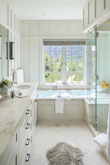 Primary Bathroom - Four Pines 12 - Teton Village, WY - Luxury Villa Rental