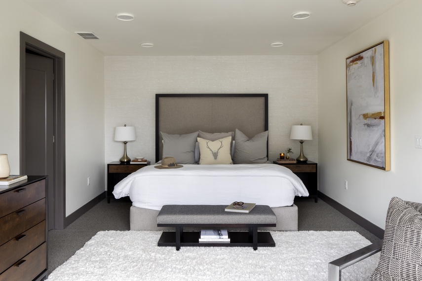 Primary Bedroom - Penthouse on Glenwood 401 - Jackson Hole, WY -  Luxury Villa Rental