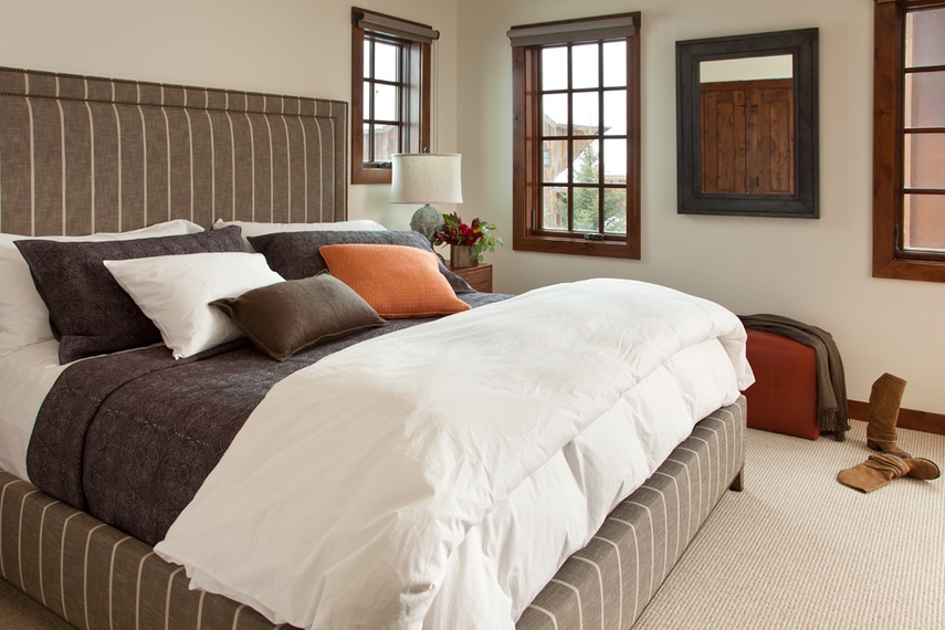 Guest Bedroom 1 - Shooting Star Cabin 04 - Teton Village, WY - Luxury Villa Rental