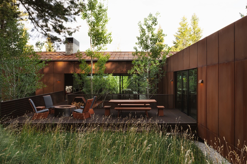 Deck - Caju - Teton Village, WY - Luxury Villa Rental