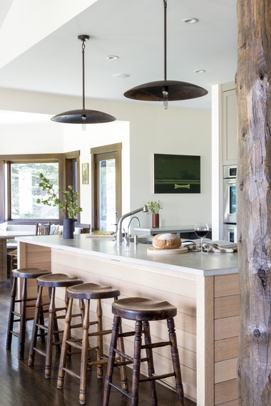 Counter Seating - Retreat on the Creek - Jackson Hole, WY - Luxury Villa Rental