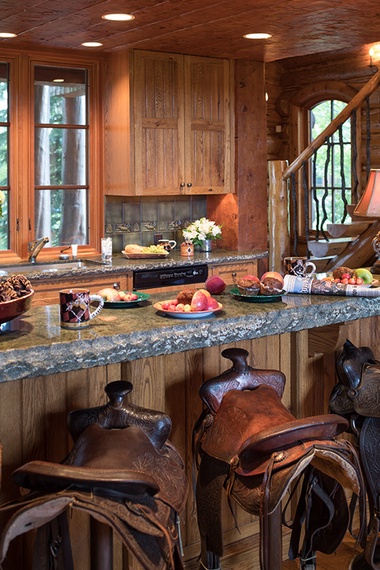 Kitchen - Grizzly Wulff Lodge - Jackson Hole, WY - Private Luxury Villa Rental