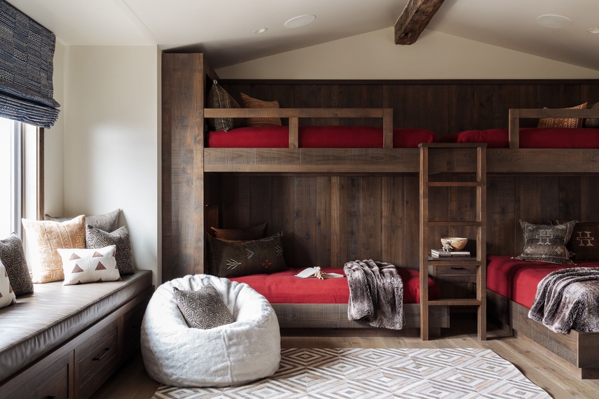 Bunk Room - Cirque View Homestead - Teton Village, WY - Luxury Villa Rental