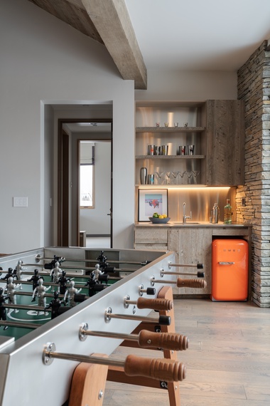 Living Room - Randonnée Lodge - Teton Village, WY - Luxury Villa Rental