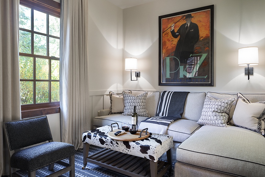 Media Room - Shooting Star Cabin 11 - Teton Village, WY - Luxury Villa Rental